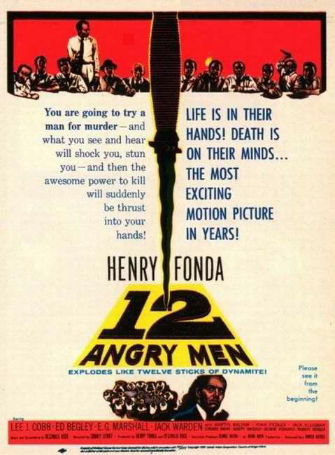 12 angry men poster